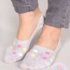 Yoclub Kids's Cotton Girls' No Show Socks 3-Pack SKB-0092G-AA00