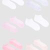 Yoclub Kids's Girls' Ankle Thin Cotton Socks Basic Plain Colours 6-pack SKS-0027G-0000