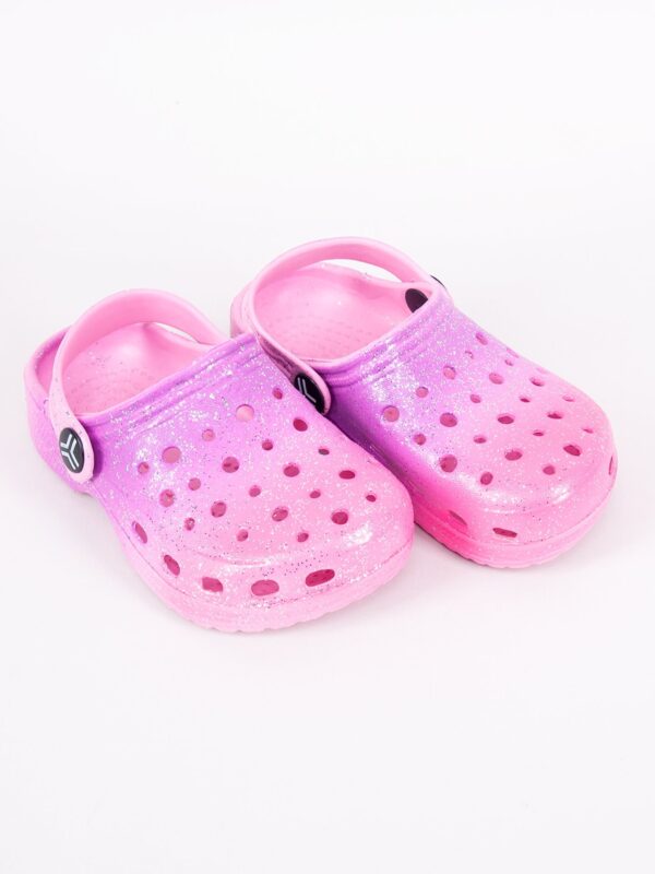 Yoclub Kids's Girls Crocs Shoes Slip-On Sandals OCR-0042G-9900