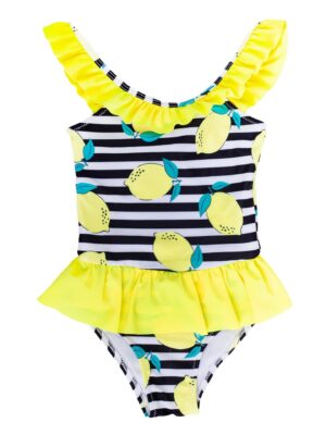 Yoclub Kids's Girls One Piece Swimming Costume LKJ-0032G-A100