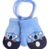 Yoclub Kids's Gloves RED-0117C-A51A-002