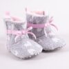 Yoclub Kids's Velcro Strappy Girls' Boots OBO-0186G-6500