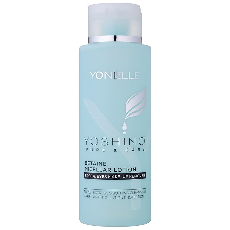 Yonelle Yoshino Pure&Care micellás víz betainnal a bőr intenzív hidratálásához 400 ml-Eredeti