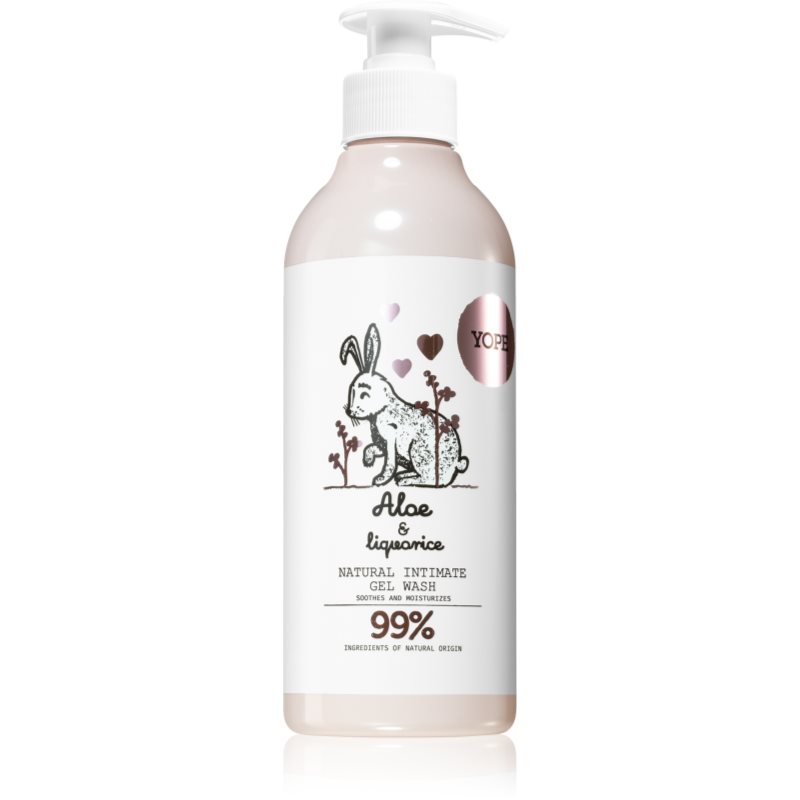 Yope Aloe & Liquorice gél intim higiéniára 300 ml-Ár