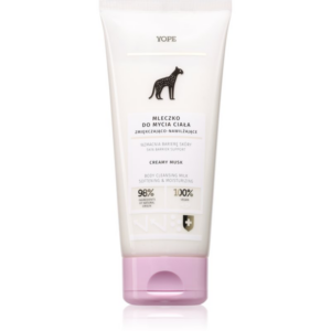 Yope Creamy Musk bőrlágyító tusfürdő gél hidratáló hatással 200 ml-ár