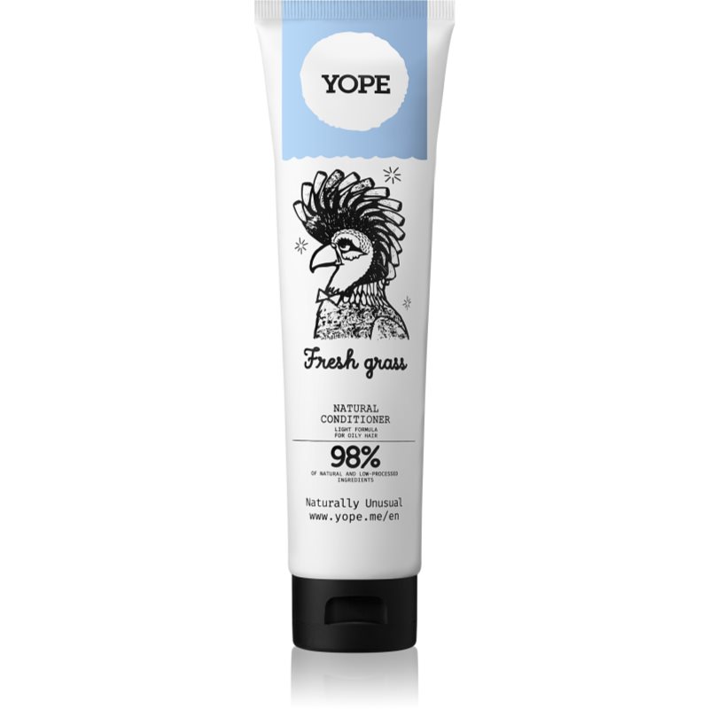 Yope Fresh Grass kondicionáló zsíros hajra 170 ml-Eredeti