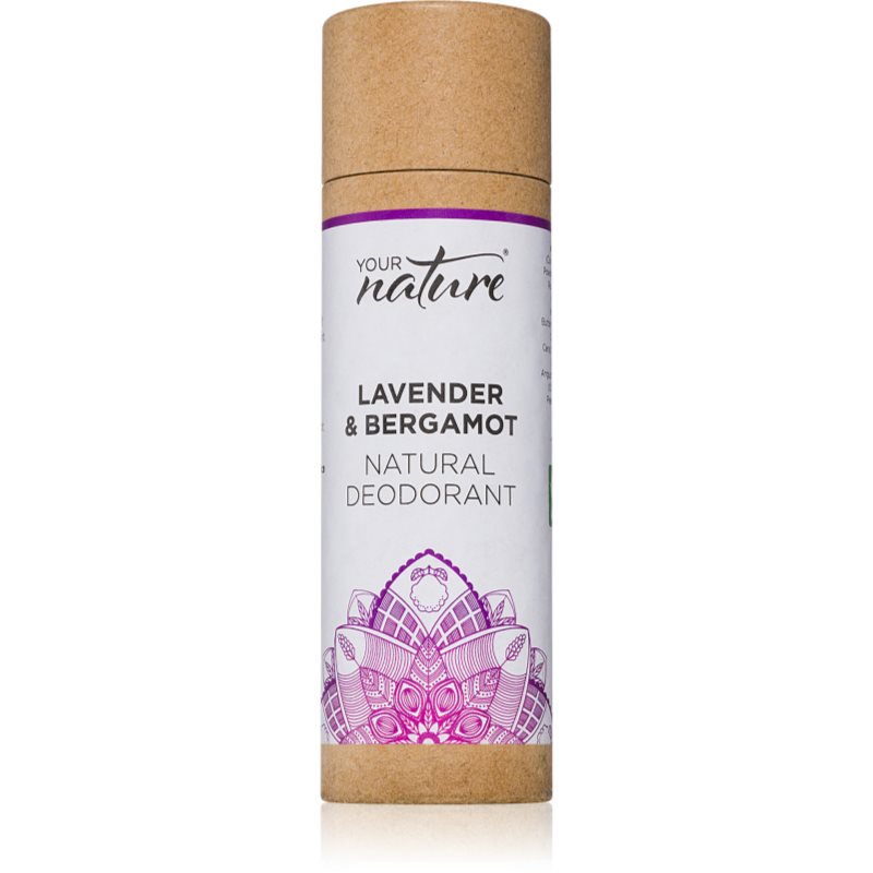 Your Nature Natural Deodorant izzadásgátló deo stift Lavender & Bergamot 70 g