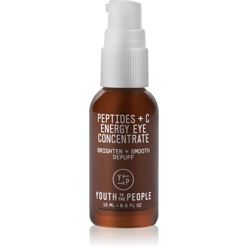 Youth To The People Energy Peptides + C Eye Concentrate koncentrált szérum a szem köré C-vitaminnal 15 ml-Ár