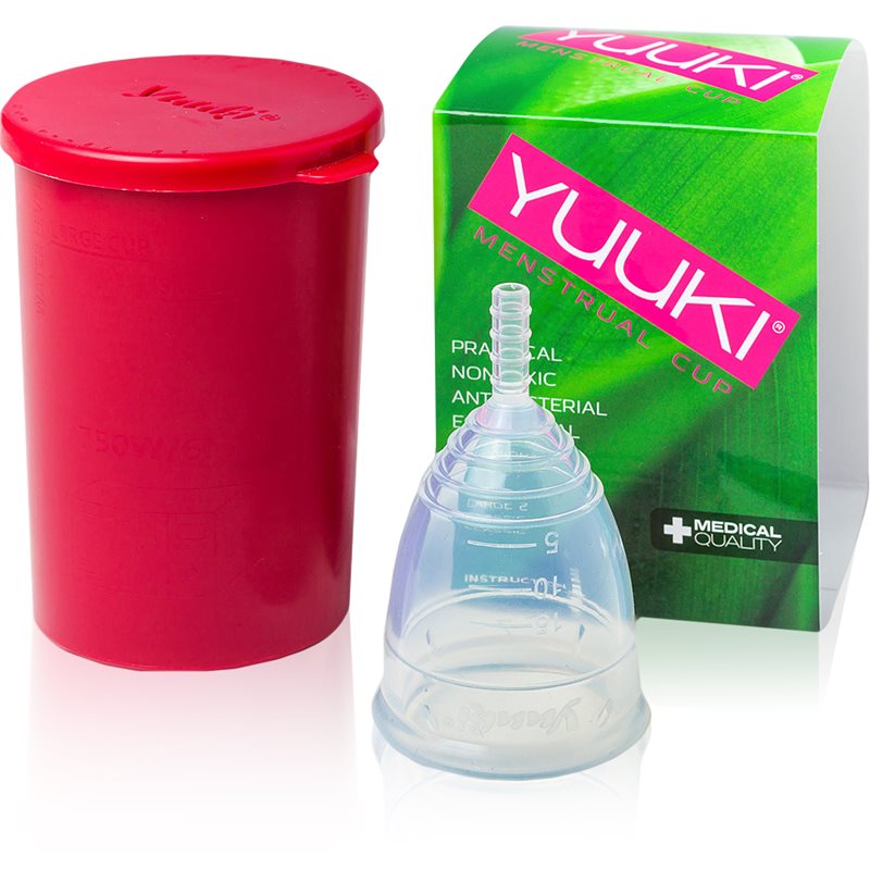 Yuuki Classic 1 + cup menstruációs kehely méret small (⌀ 41 mm
