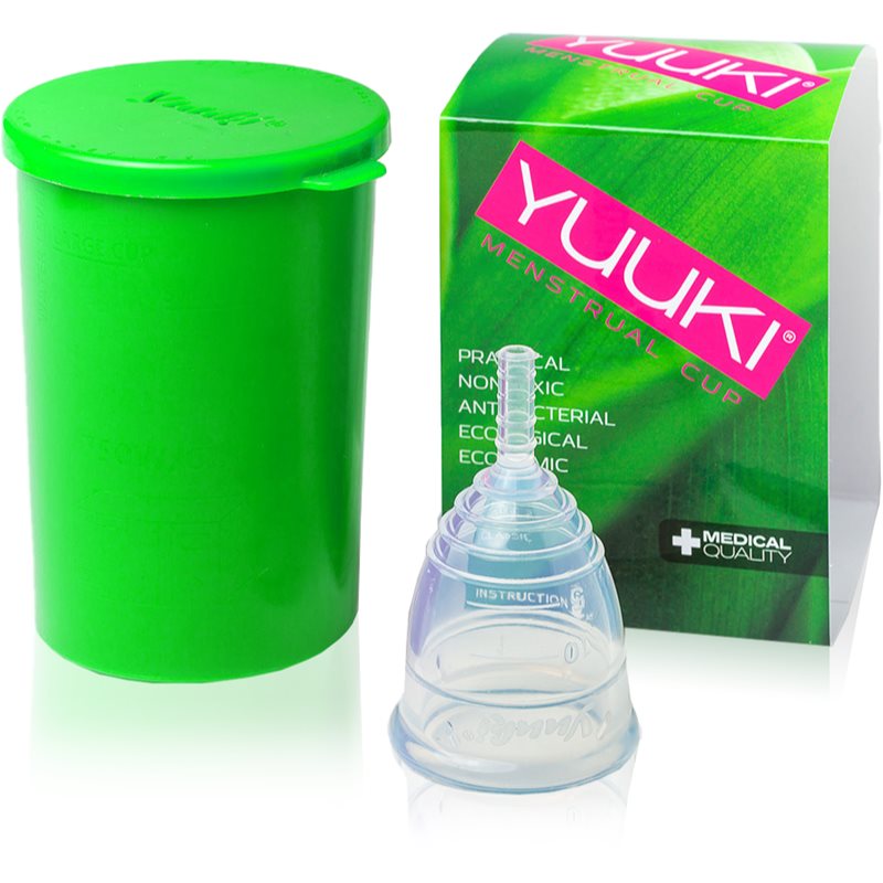Yuuki Soft 1 + cup menstruációs kehely méret large (⌀ 46 mm