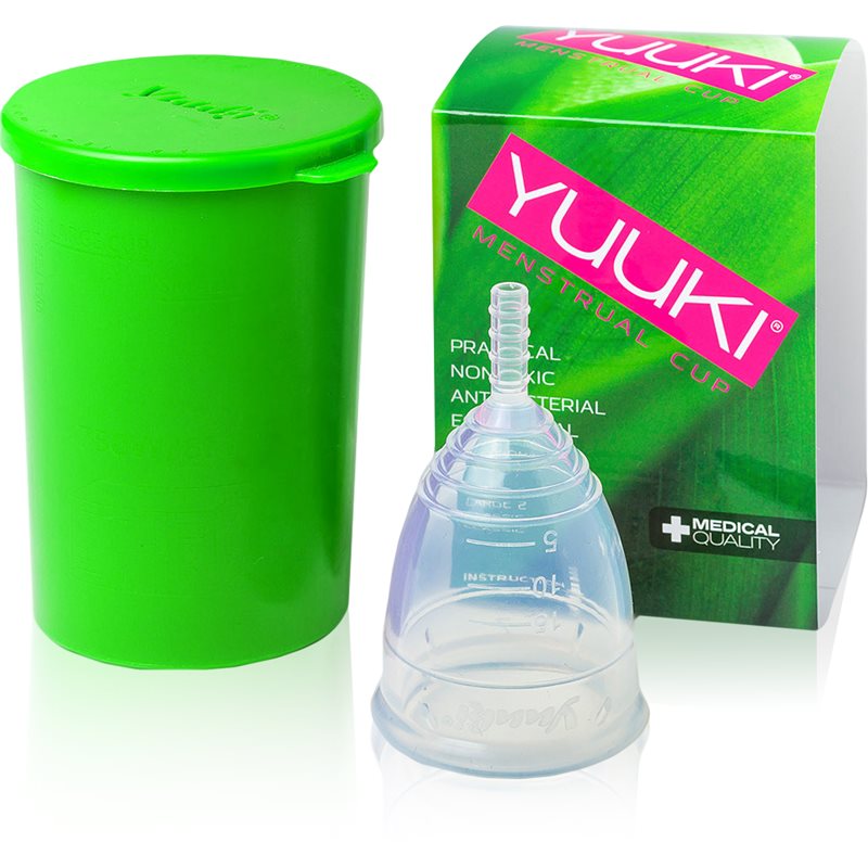 Yuuki Soft 1 + cup menstruációs kehely méret small (⌀ 41 mm