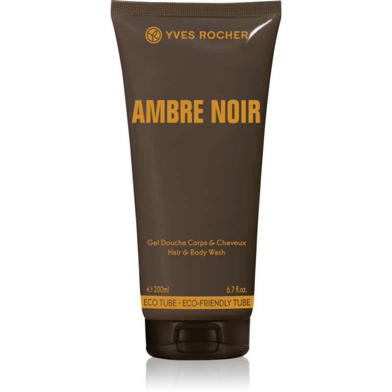 Yves Rocher Ambre Noir tusfürdő gél testre és hajra uraknak 200 ml-Ár