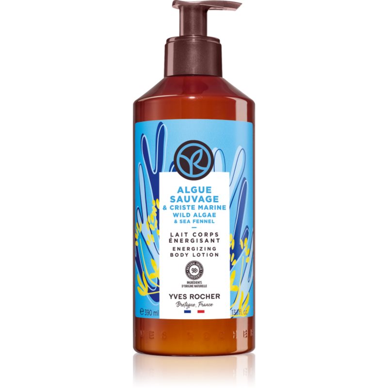 Yves Rocher Bain de Nature energizáló testápoló Wild Algae & Sea Fennel 390 ml-Ár