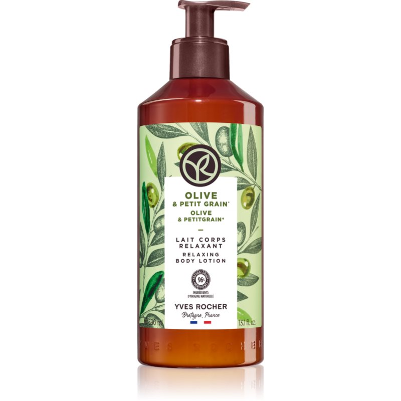Yves Rocher Bain de Nature testápoló tej Olive Petit Grain 390 ml-Ár