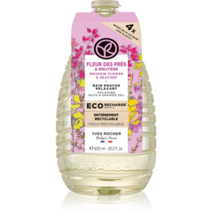 Yves Rocher Bain de Nature tusfürdő gél utántöltő Meadow Flower & Heather 600 ml-Ár