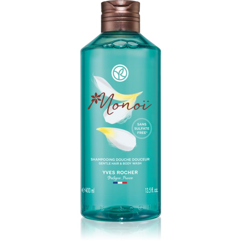 Yves Rocher Monoi de Tahiti tusfürdő gél testre és hajra 400 ml-Ár