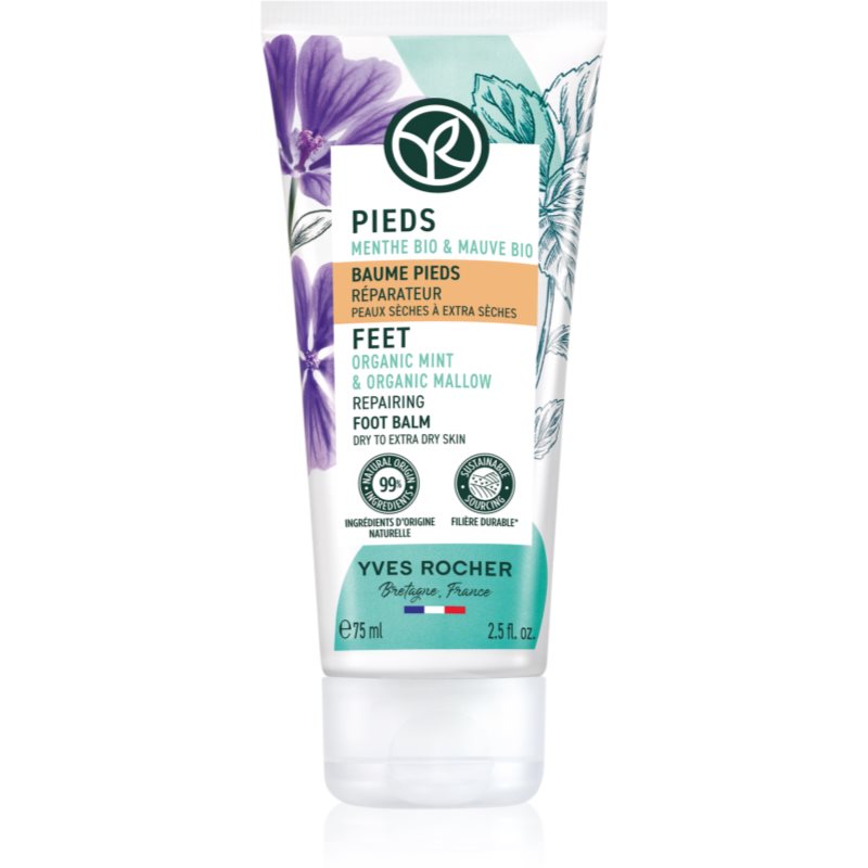 Yves Rocher Pieds regeneráló balzsam lábakra Organic Mint & Organic Mallow 75 ml-Ár