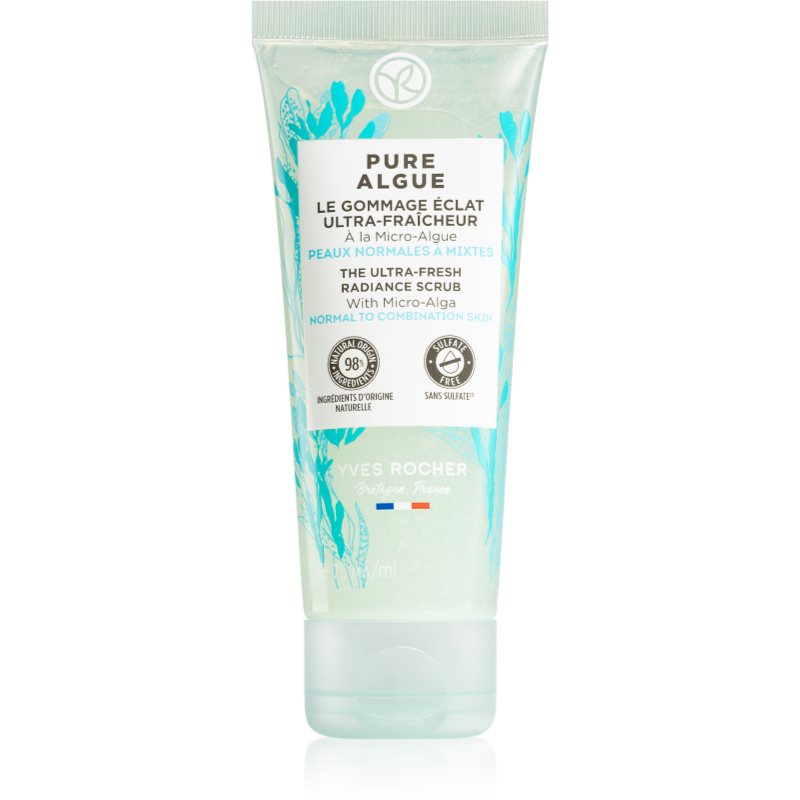Yves Rocher Pure Algue élénkitő peeling normál és kombinált bőrre 75 ml-Ár