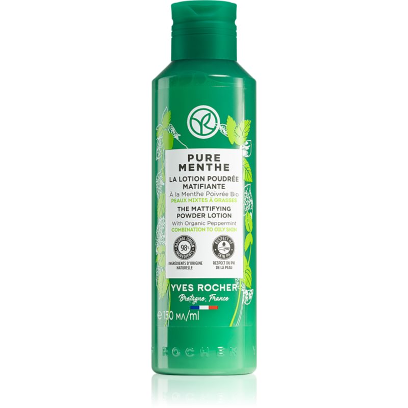 Yves Rocher Pure Menthe tisztító tonik a faggyú szabályozására és a pórusok minimalizására 150 ml-Ár
