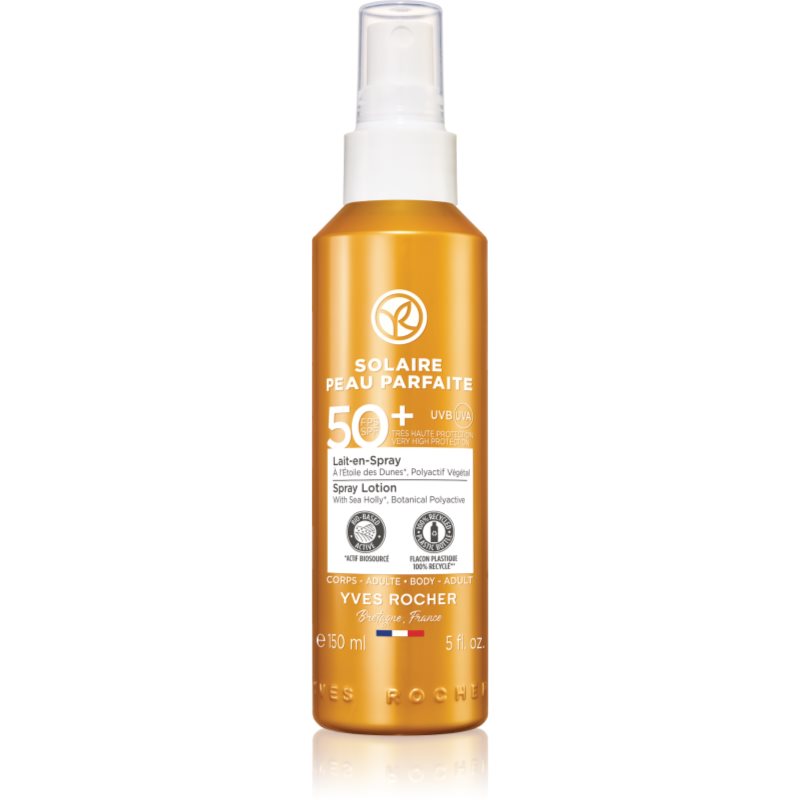 Yves Rocher Solaire Peau Parfaite napozótej spray 50+ 150 ml-Ár