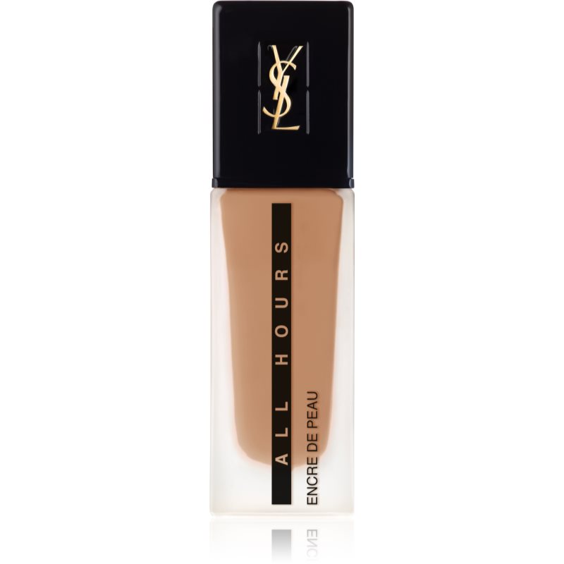 Yves Saint Laurent Encre de Peau All Hours Foundation tartós alapozó SPF 20 árnyalat BD 85 Warm Coffee 25 ml-Eredeti