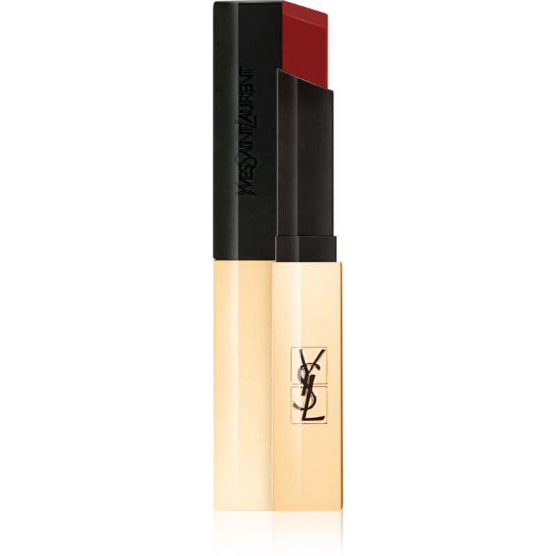 Yves Saint Laurent Rouge Pur Couture The Slim vékony mattító rúzs bőr hatással árnyalat 37 2.2 g