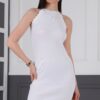 Z2012 DEWBERRY WOMEN'S DRESS-WHITE