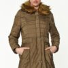 Z6430 DEWBERRY WOMEN'S COAT-BEIGE
