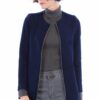 Z6603 DEWBERRY WOMEN'S COAT-NAVY BLUE