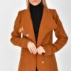 Z6634 DEWBERRY LADIES' COAT-CAMEL