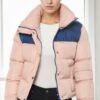 Z6649 DEWBERRY LADIES' COAT-PINK