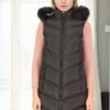 Z6709 DEWBERRY CREMONA WOMEN'S VEST-BLACK-1