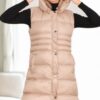 Z6757 DEWBERRY WOMEN'S VEST-BEIGE-1