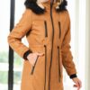 Z6762 DEWBERRY WOMEN'S COAT-TABA-2