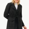 Z6778 DEWBERRY WOMEN'S COAT-BLACK