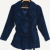 Z8000 DEWBERRY GIRLS' COAT-NAVY BLUE