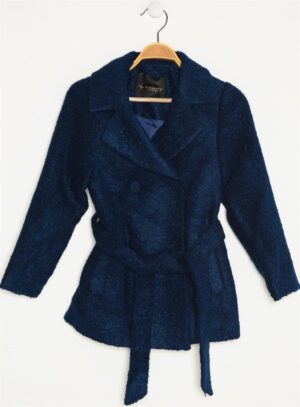 Z8000 DEWBERRY GIRLS' COAT-NAVY BLUE