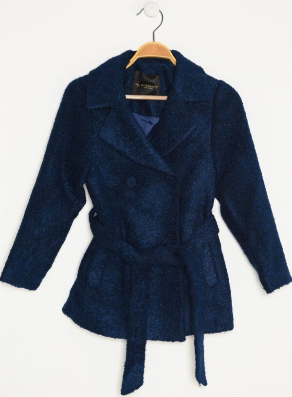 Z8000 DEWBERRY GIRLS' COAT-NAVY BLUE