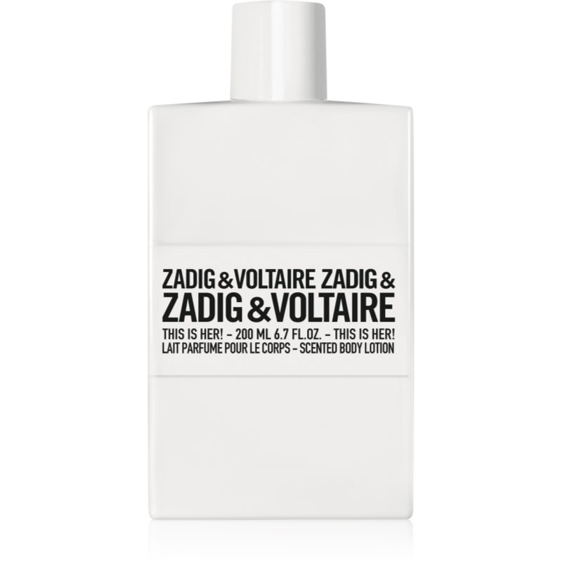 ZADIG&VOLTAIRE THIS IS HER! testápoló tej hölgyeknek 200 ml