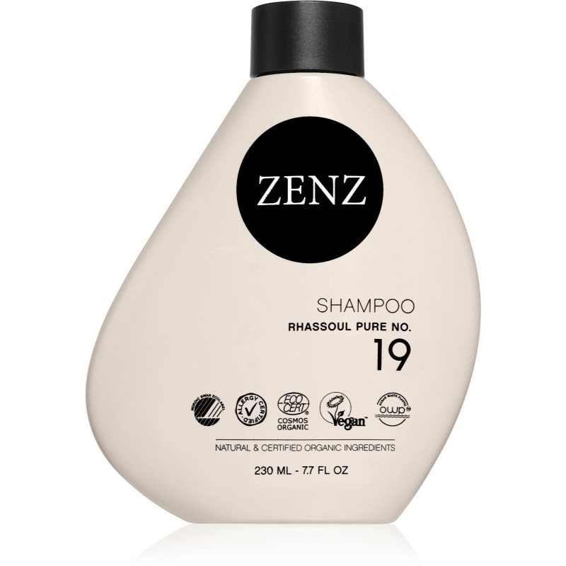 ZENZ Organic Rhassoul Pure No. 19 hidratáló sampon kondicionáló hatással 230 ml-Ár