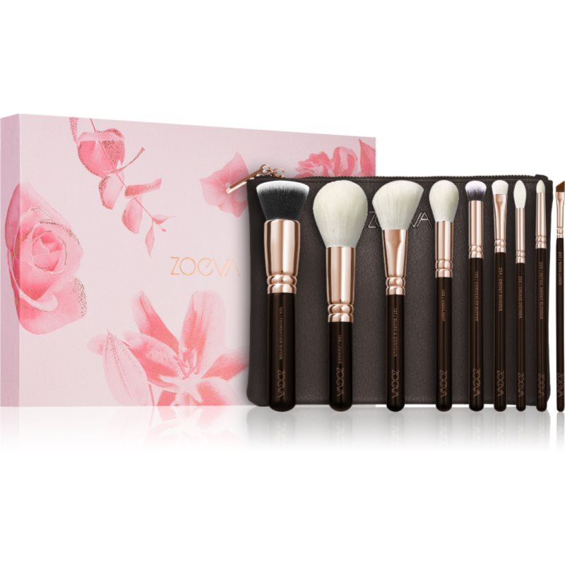ZOEVA The Complete Brush Set Rose Golden Edition Ecsetkészlet táskával-Ár