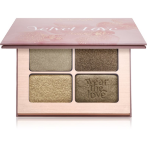 ZOEVA Velvet Love Eyeshadow Quad szemhéjfesték paletta árnyalat Emerald Green Eyes 4x1