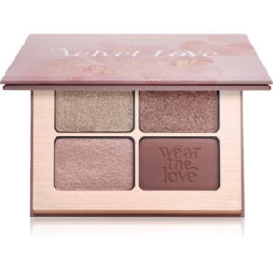 ZOEVA Velvet Love Eyeshadow Quad szemhéjfesték paletta árnyalat Purple Haze Eyes 4x1