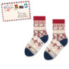 ZOOKSY/RAINBOW SOCKS Gyermek Zooxy karácsonyi leveles zokni