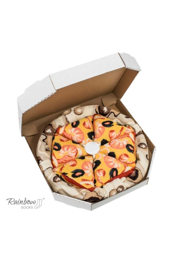 ZOOKSY/RAINBOW SOCKS Rainbow Socks Pizza 4 pár tenger gyümölcsei