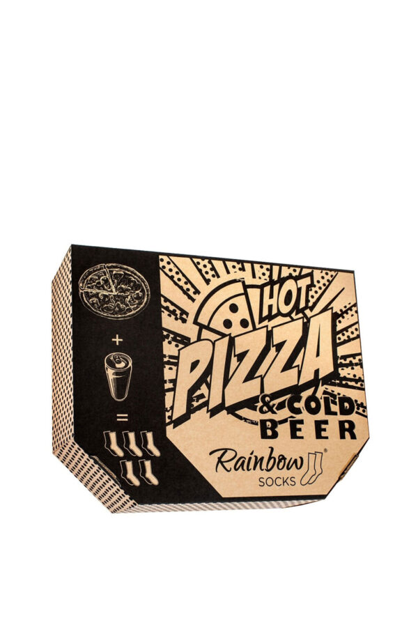ZOOKSY/RAINBOW SOCKS Rainbow Socks Pizza & Beer készlet 5 pár