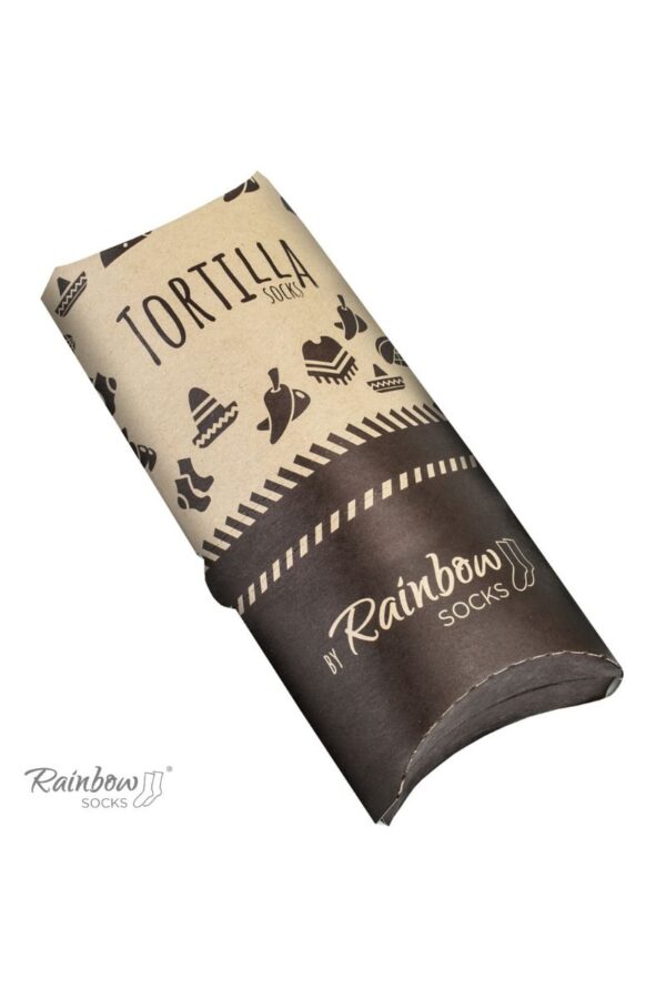 ZOOKSY/RAINBOW SOCKS Rainbow Socks Tortilla Wrap 2 pár