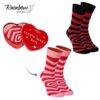 ZOOKSY/RAINBOW SOCKS Zokni COUPLE BOX 2 Pairs Box Heart Rainbow Socks