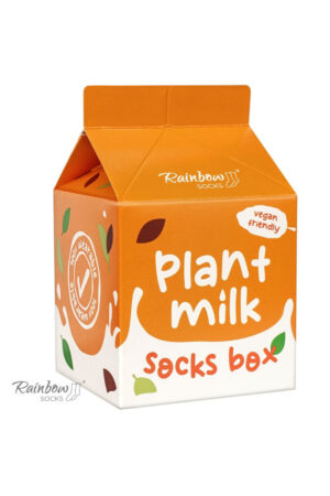ZOOKSY/RAINBOW SOCKS Zokni NÖVÉNYI TEJ Rainbow Zokni