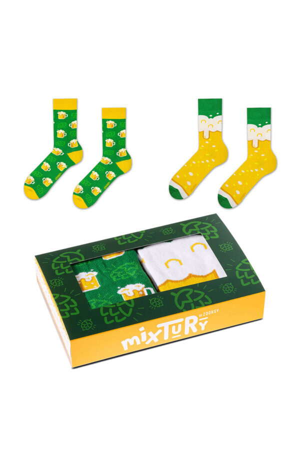 ZOOKSY/RAINBOW SOCKS Zoknikészlet Zooxy mixTURY Hops 2 Pair